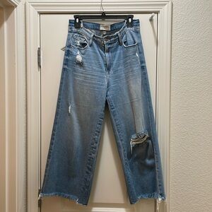 Women’s Frame London X Los Angeles Collaboration- Cropped Denim size 29